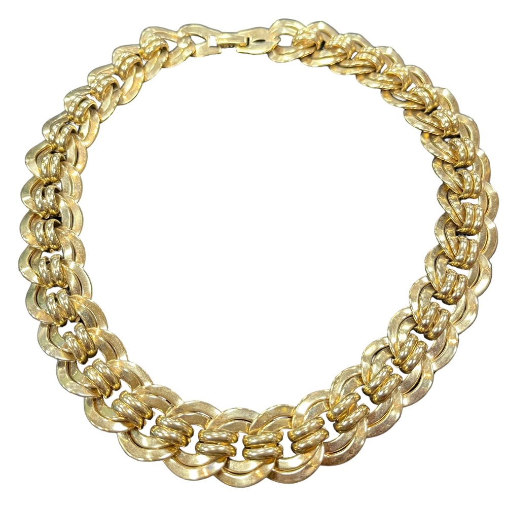 Goldtone Costume Jewelry Choker